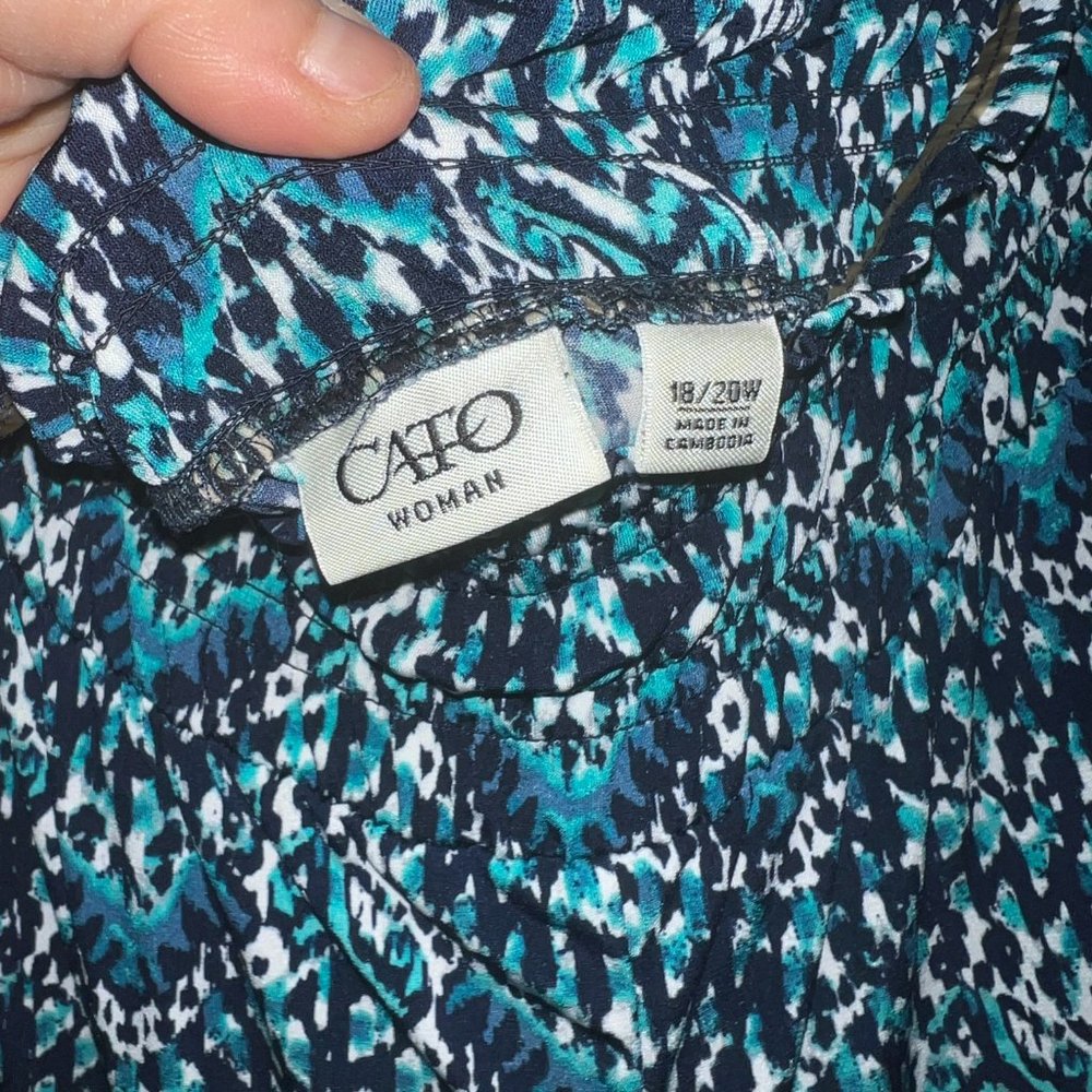 Patterned Pallazzo Pants - Picture 2 of 5
